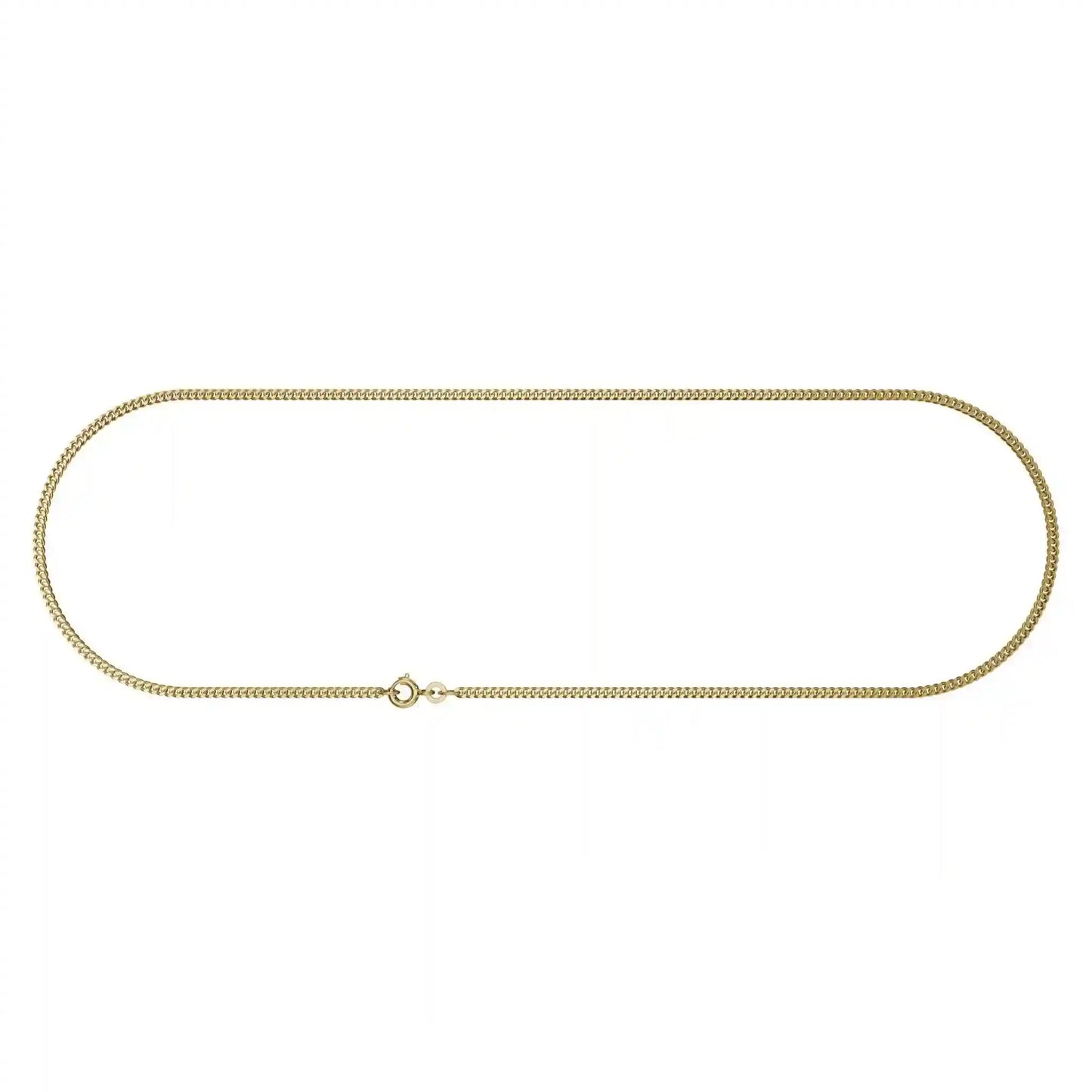 Goldkette Panzerkette Halskette Breite 2,1 mm massiv 333 -8 Karat Gold