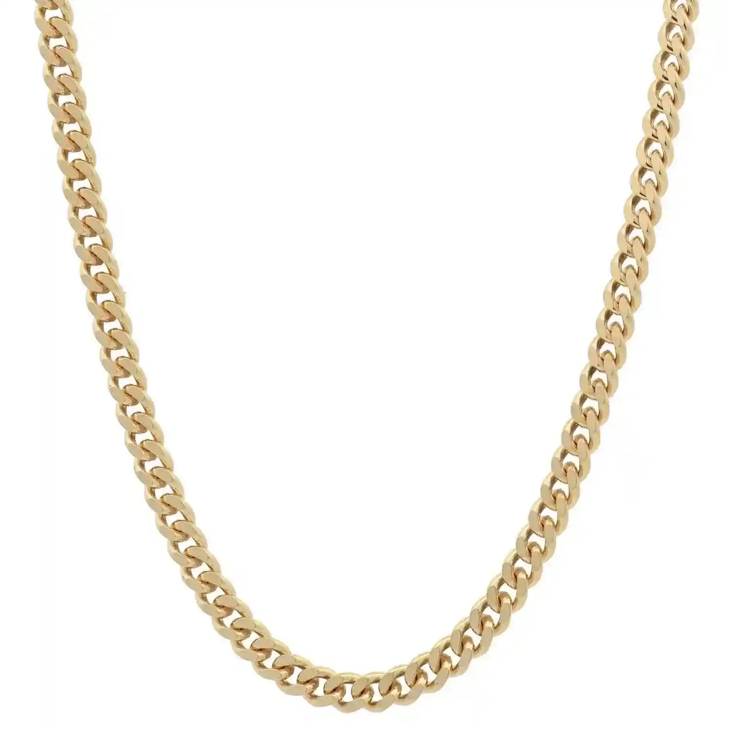 Goldkette Panzerkette Halskette Breite 2,1 mm massiv 333 -8 Karat Gold
