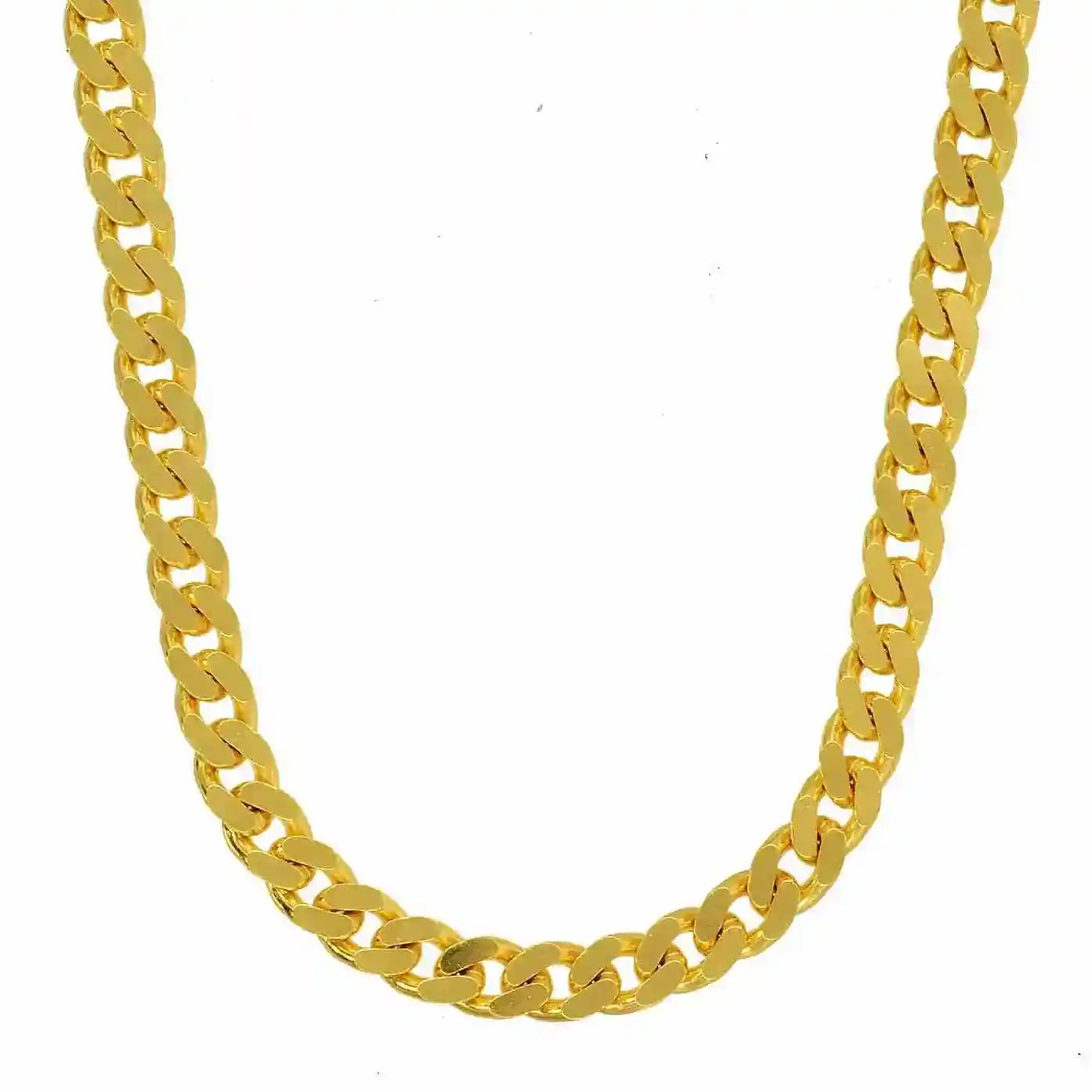 Goldkette Panzerkette Halskette Breite 2,5 mm massiv 333 -8 Karat Gold - Firma Holzenplotz - Silberketten-Goldketten.de 
