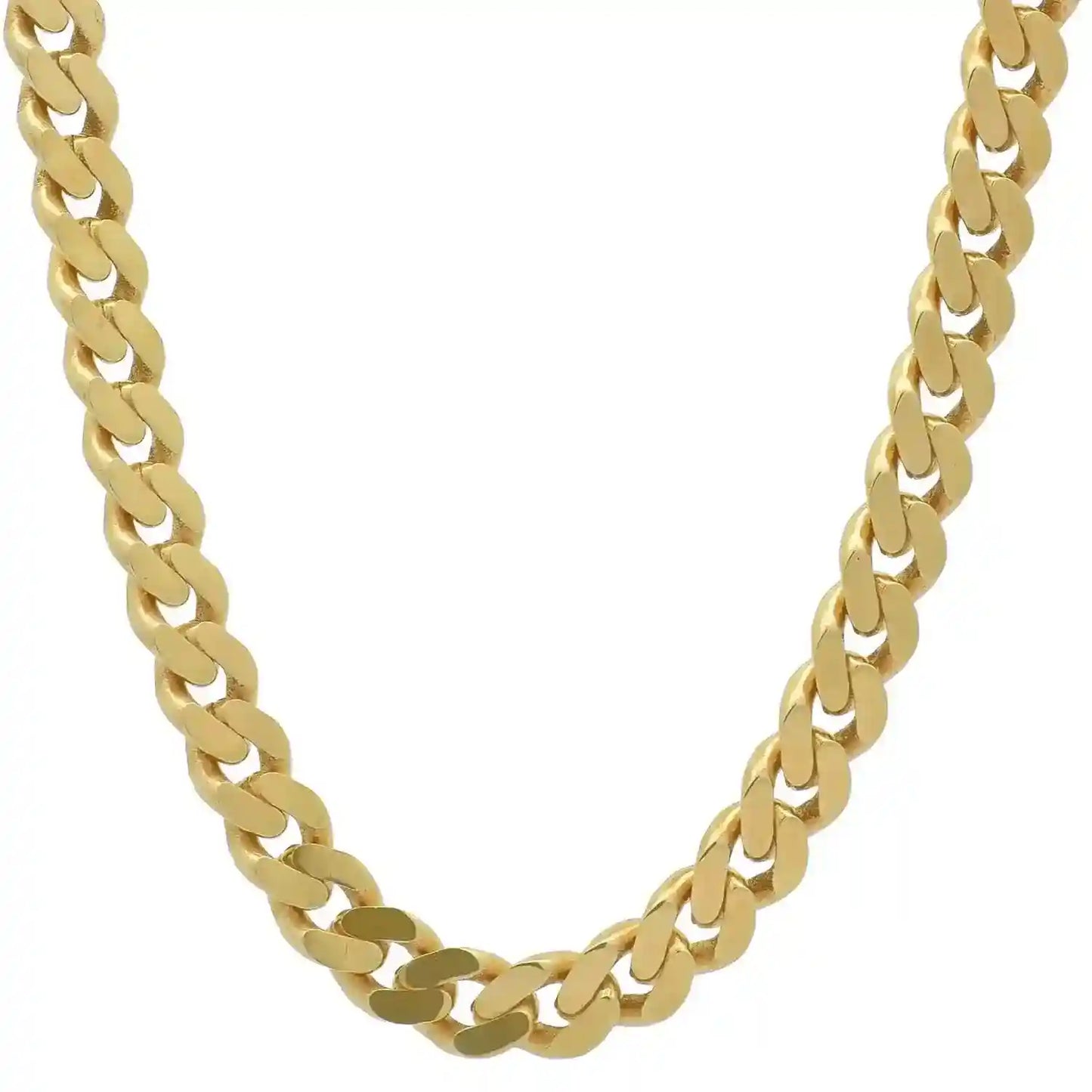 Goldkette Panzerkette Halskette Breite 4,1 mm massiv 333 -8 Karat Gold