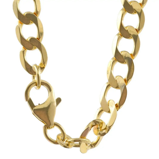 Goldkette Panzerkette Halskette Breite 6,7 mm weit 333 - 8 Karat Gold