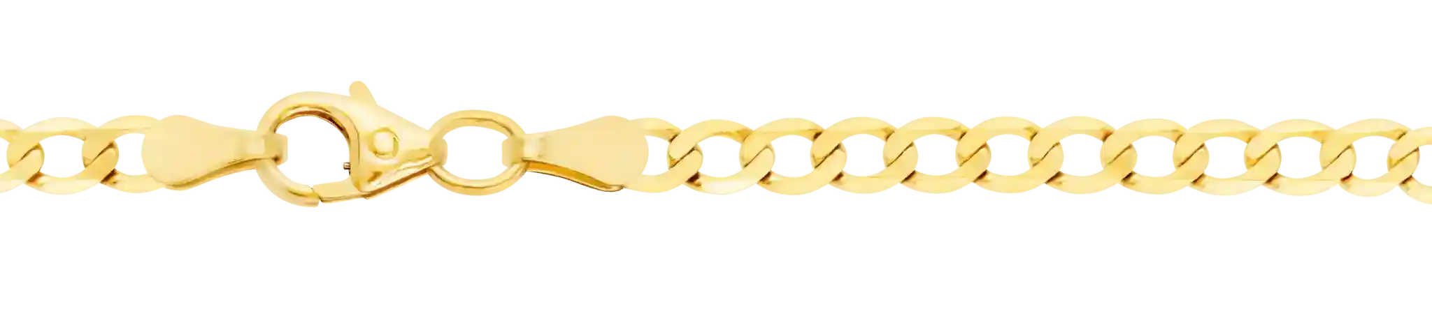 Goldkette Panzerkette Länge 19cm - Breite 3,1mm - 333-8 Karat Gold