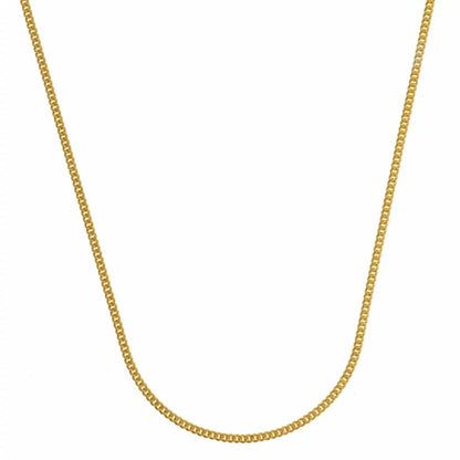 Goldkette Panzerkette Länge 36cm - Breite 0,8mm - 585-14 Karat Gold