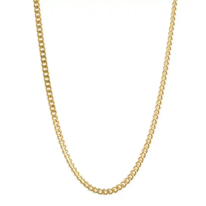 Goldkette Panzerkette Länge 38cm - Breite 1,1mm - 585-14 Karat Gold