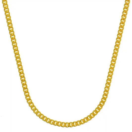 Goldkette Panzerkette Länge 40cm - Breite 1,6mm - 333-8 Karat Gold