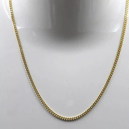Goldkette Panzerkette Länge 40cm - Breite 1,7mm - 333-8 Karat Gold