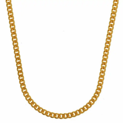 Goldkette Panzerkette Länge 40cm - Breite 1,7mm - 585-14 Karat Gold