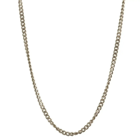Goldkette Panzerkette Länge 45cm - Breite 1,1mm - 750 - 18 Karat Weißgold - Firma Holzenplotz - Silberketten - Goldketten.de