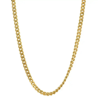 Goldkette Panzerkette Länge 45cm - Breite 1,4mm - 750-18 Karat Gold