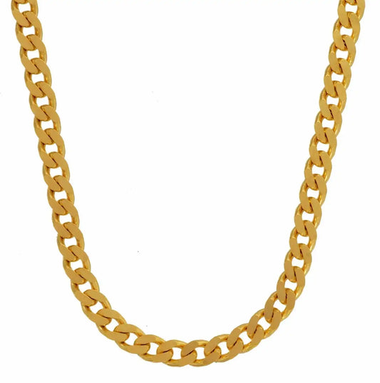 Goldkette Panzerkette Länge 45cm - Breite 3,0mm - 750-18 Karat Gold