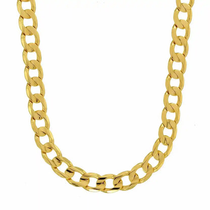 Goldkette Panzerkette Länge 45cm - Breite 4,6mm - 333-8 Karat Gold