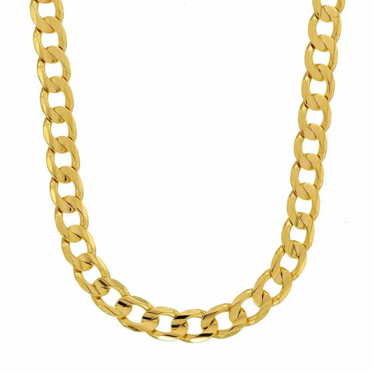 Goldkette Panzerkette Länge 45cm - Breite 4,6mm - 333-8 Karat Gold