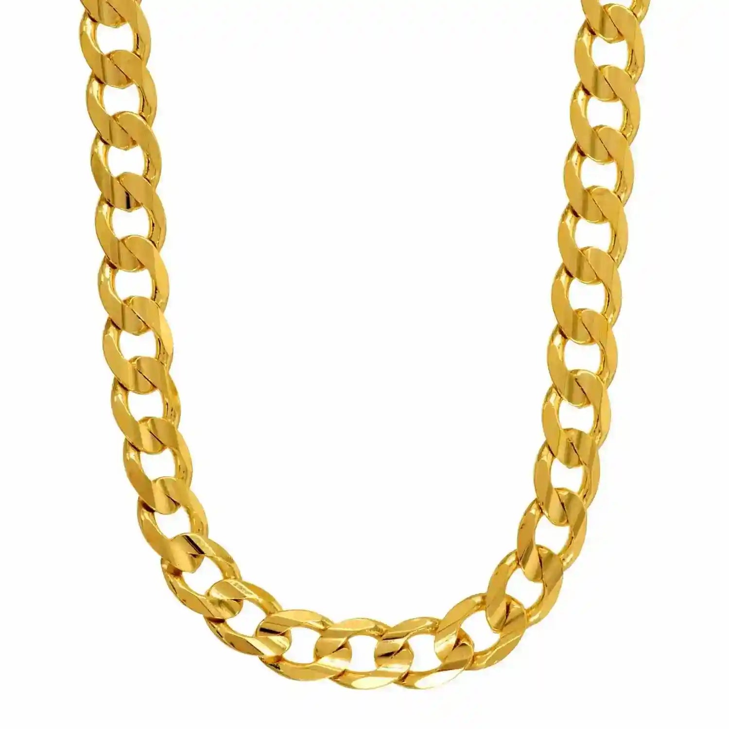 Goldkette Panzerkette Länge 45cm - Breite 5,5mm - 333-8 Karat Gold