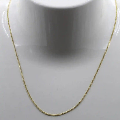 Goldkette Panzerkette Länge 50cm - Breite 0,8mm - 333-8 Karat Gold