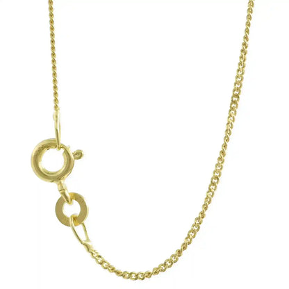 Goldkette Panzerkette Länge 50cm - Breite 1,1mm - 333-8 Karat Gold