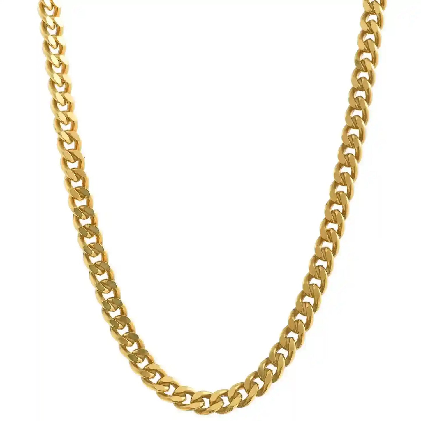 Goldkette Panzerkette Länge 50cm - Breite 1,7mm - 750-18 Karat Gold