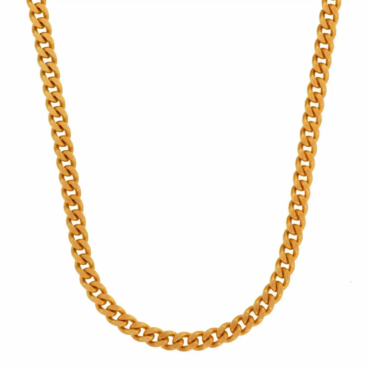 Goldkette Panzerkette Länge 50cm - Breite 2,0mm - 750-18 Karat Gold