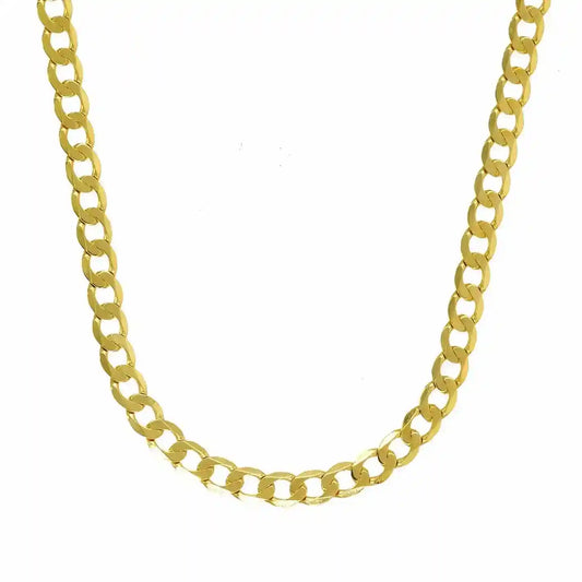 Goldkette Panzerkette Länge 55cm - Breite 2,6mm - 333-8 Karat Gold - Firma Holzenplotz - Silberketten-Goldketten.de 