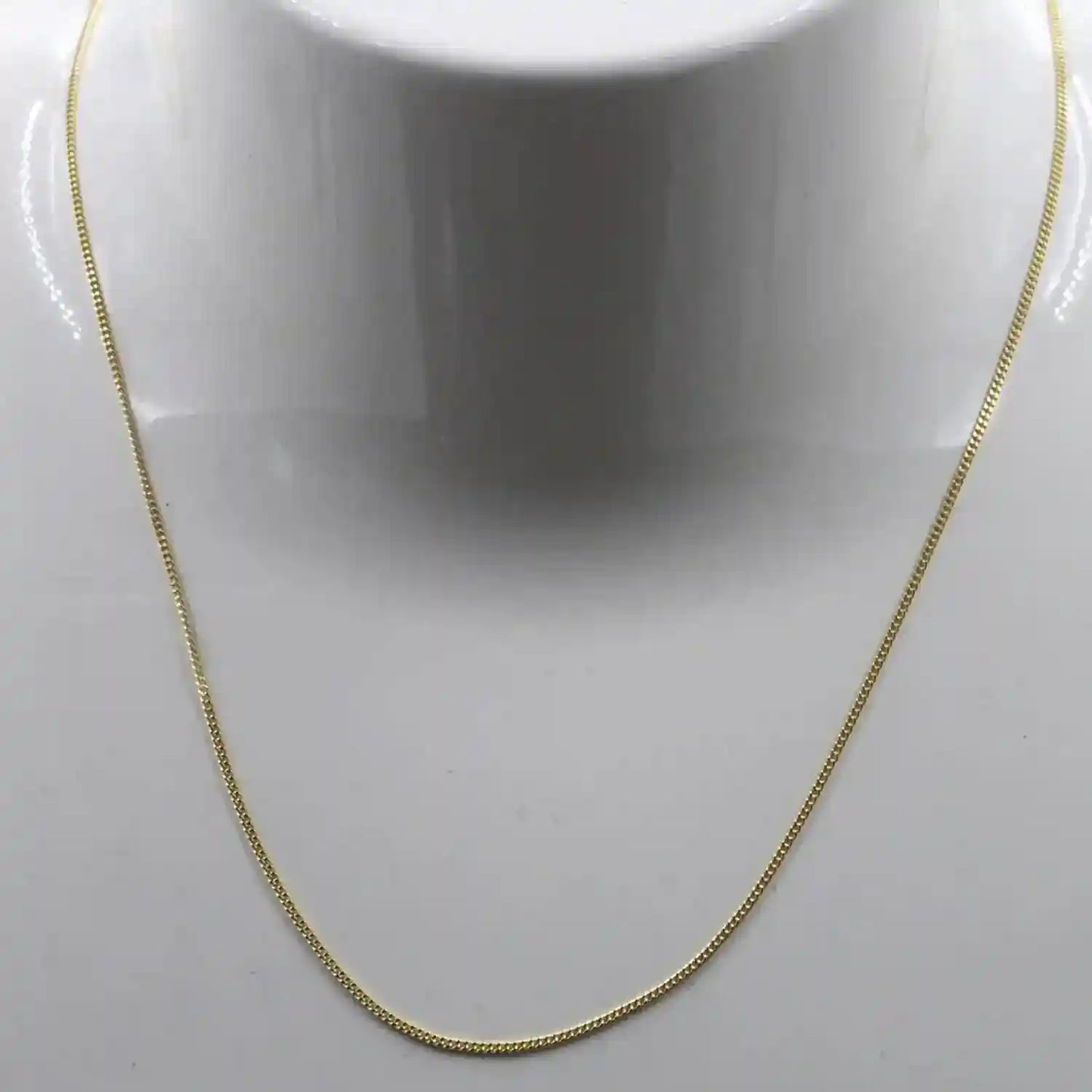 0,8 mm 60 cm 333 - 8 Karat Gold Halskette Panzerkette massiv Gold hochwertige Goldkette  1,26 g
