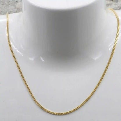 Goldkette Panzerkette Länge 60cm - Breite 1,4mm - 585-14 Karat Gold
