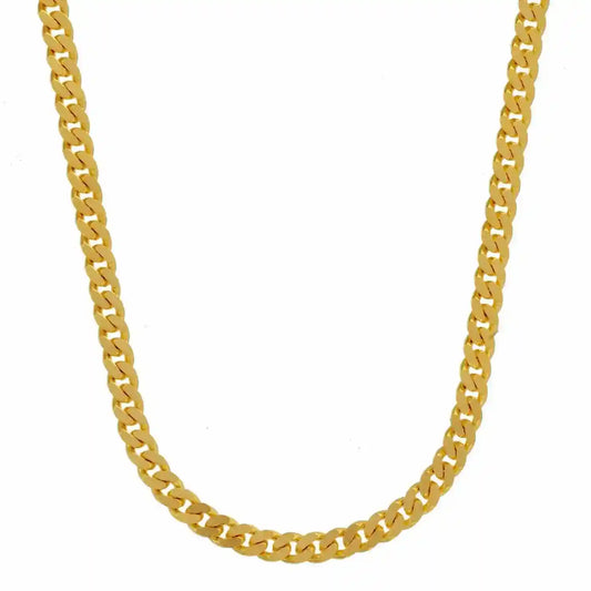 Goldkette Panzerkette Länge 60cm - Breite 2,5mm - 585-14 Karat Gold
