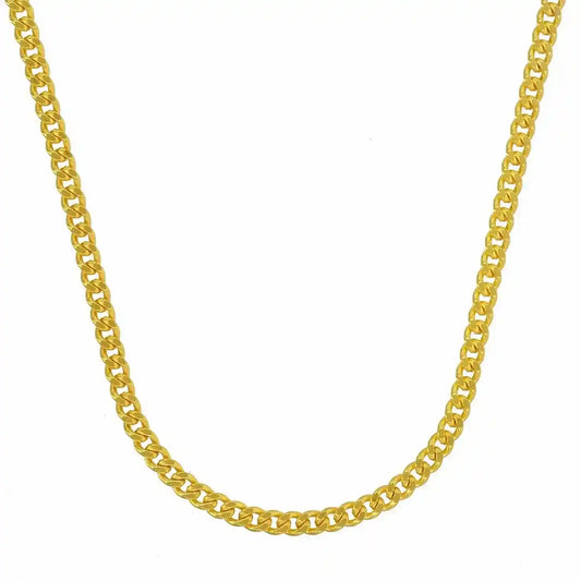 Goldkette Panzerkette Länge 70cm - Breite 1,7mm - 333-8 Karat Gold