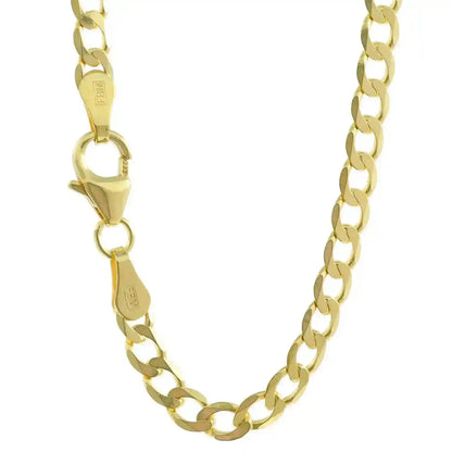 Goldkette Panzerkette weit Breite 3,3mm - 333-8 Karat Gold - Firma Holzenplotz - Silberketten-Goldketten.de 