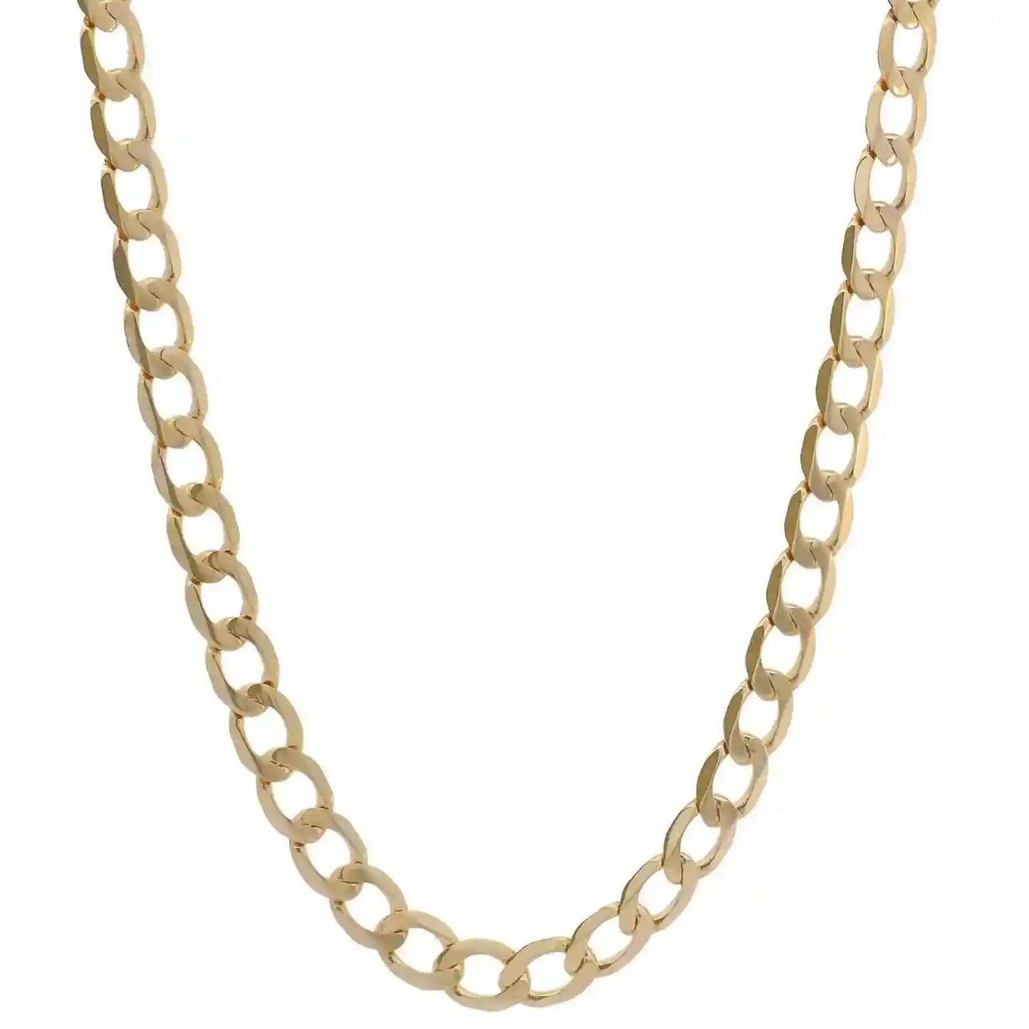 Goldkette Panzerkette weit Halskette 2,6 mm massiv 585-14 Karat Gold - Firma Holzenplotz - Silberketten-Goldketten.de 