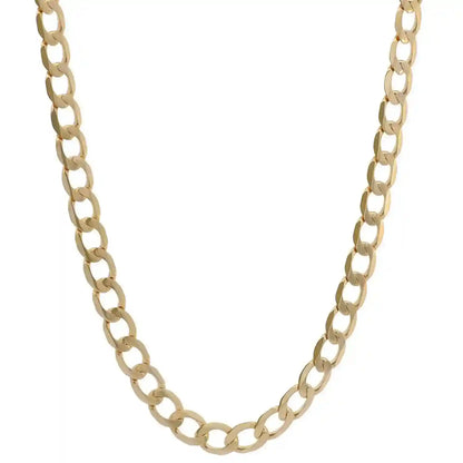 Goldkette Panzerkette weit Halskette 2,6 mm massiv 585-14 Karat Gold - Firma Holzenplotz - Silberketten-Goldketten.de 