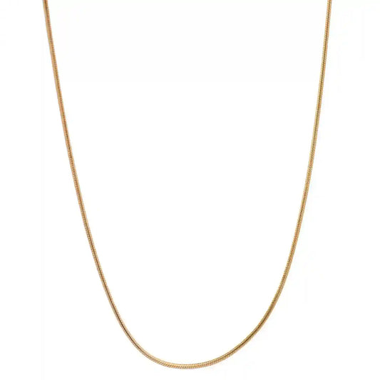 Goldkette Schlangenkette Breite 0,8mm - 585-14 Karat Gold - Firma Holzenplotz - Silberketten-Goldketten.de 