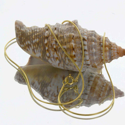 Goldkette Schlangenkette Breite 0,8mm - 585-14 Karat Gold