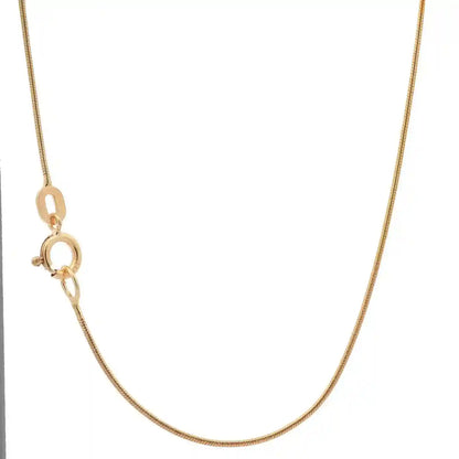 Goldkette Schlangenkette Breite 0,8mm - 585-14 Karat Gold