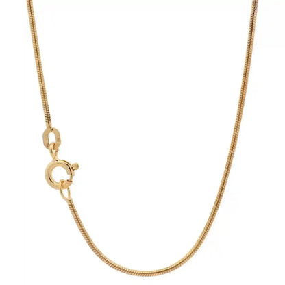 Goldkette Schlangenkette Breite 1,1mm - 585-14 Karat Gold