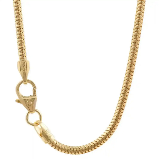 Goldkette Schlangenkette Breite 1,9mm - 585-14 Karat Gold - Firma Holzenplotz - Silberketten-Goldketten.de 