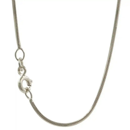 Goldkette Schlangenkette Länge 42cm - Breite 0,8mm - 333-8 Karat Weißgold - Firma Holzenplotz - Silberketten-Goldketten.de 