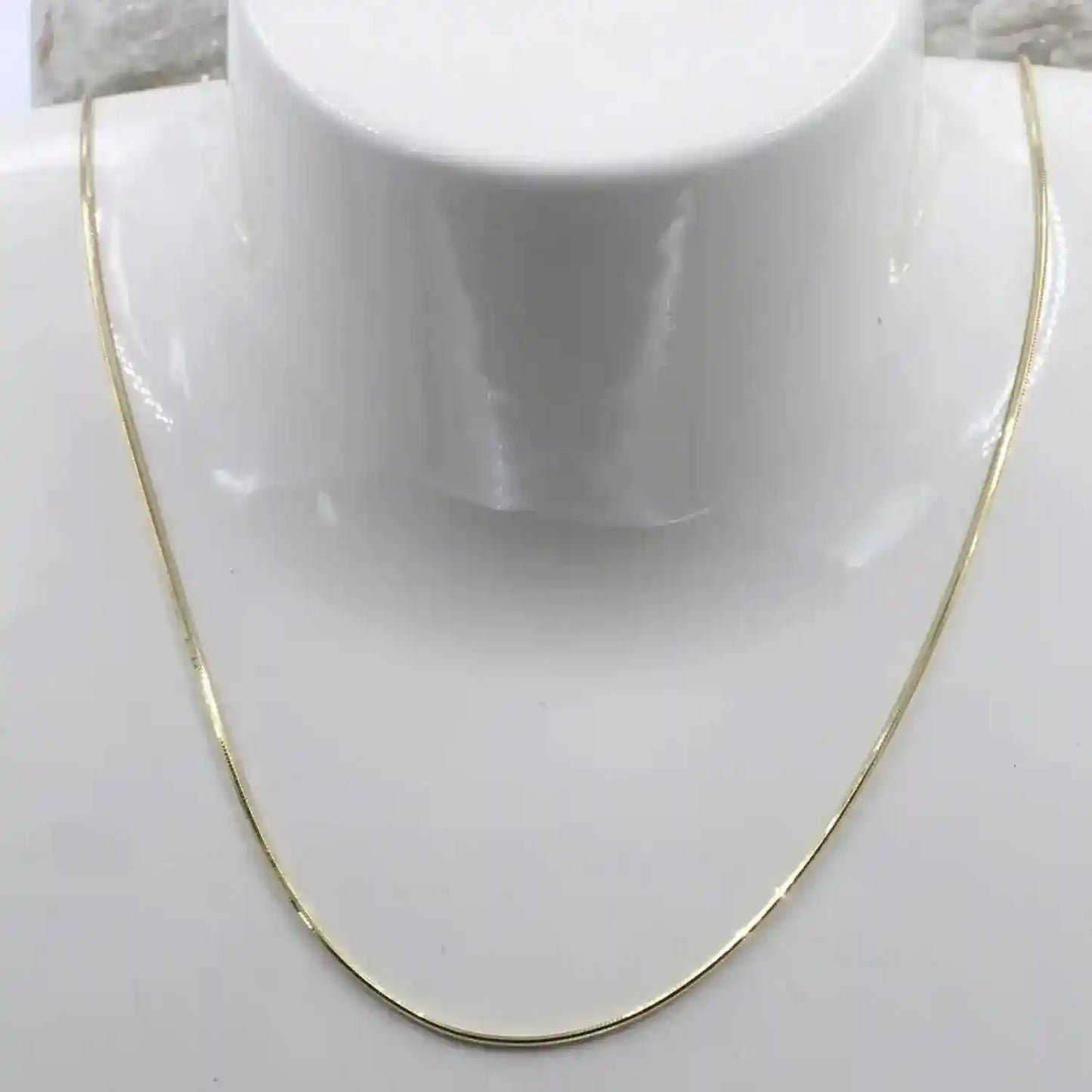 Goldkette Schlangenkette Länge 42cm - Breite 0,9mm - 333-8 Karat Gold