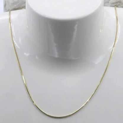 Goldkette Schlangenkette Länge 42cm - Breite 0,9mm - 333-8 Karat Gold