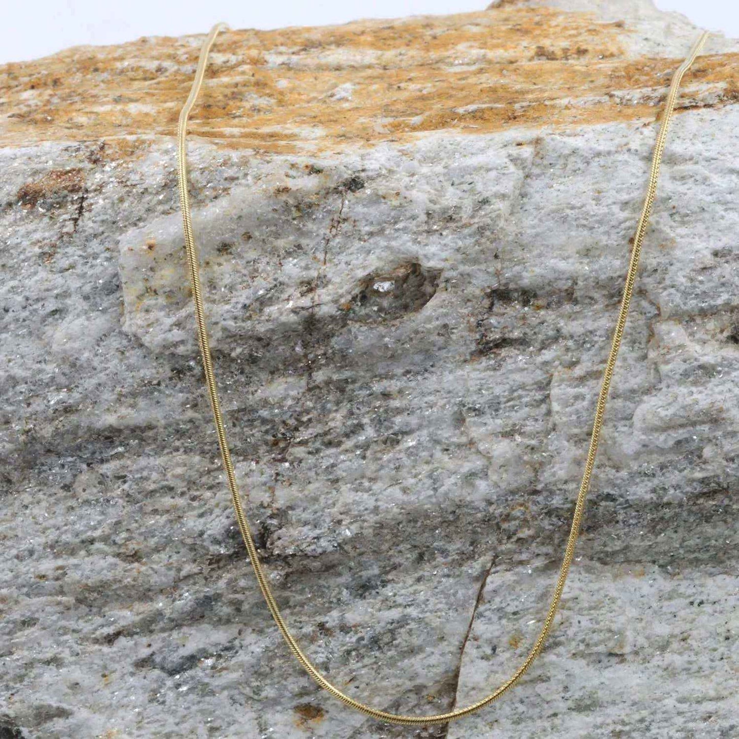 Goldkette Schlangenkette Länge 42cm - Breite 0,9mm - 333-8 Karat Gold