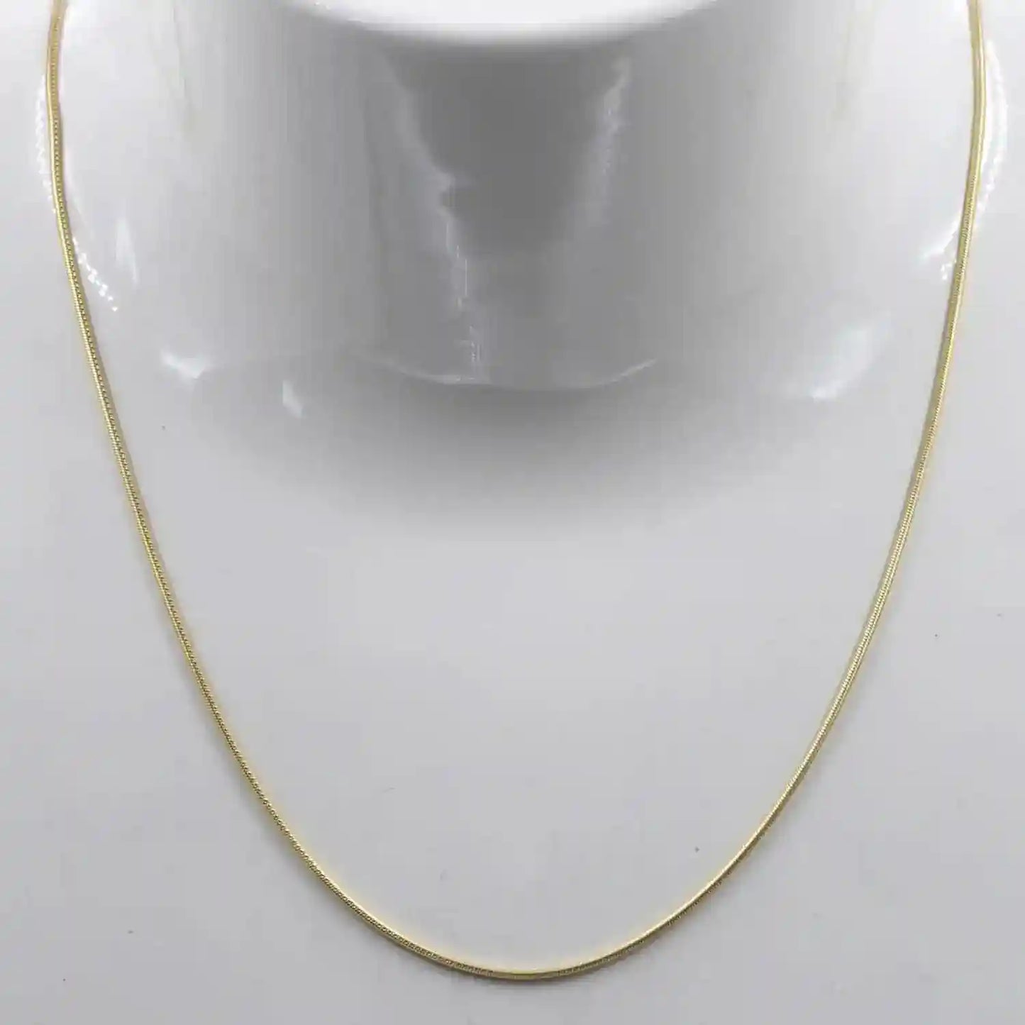 Goldkette Schlangenkette Länge 42cm - Breite 0,9mm - 333-8 Karat Gold