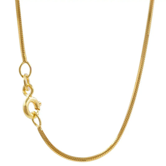Goldkette Schlangenkette Länge 42cm - Breite 0,9mm - 333-8 Karat Gold