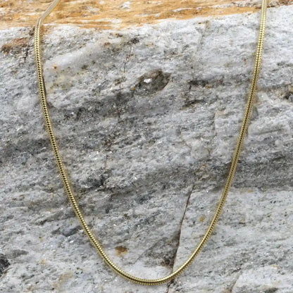 Goldkette Schlangenkette Länge 55cm - Breite 1,4mm - 333-8 Karat Gold