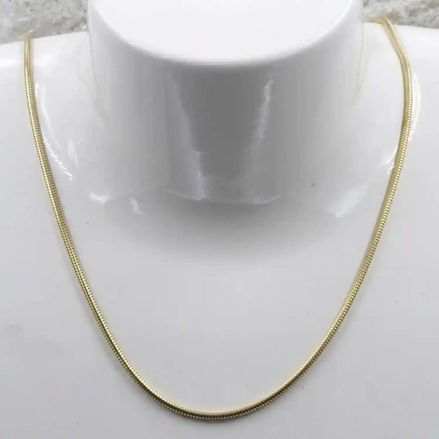 Goldkette Schlangenkette Länge 55cm - Breite 1,4mm - 333-8 Karat Gold