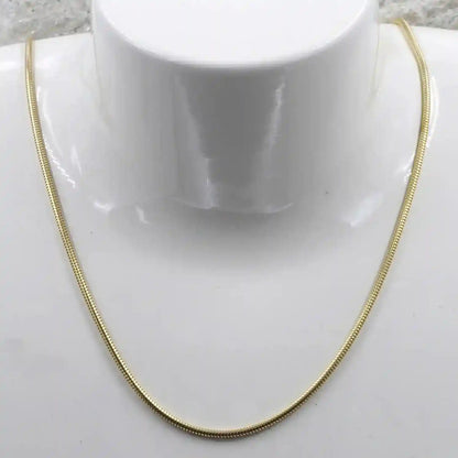 Goldkette Schlangenkette Länge 55cm - Breite 1,4mm - 333-8 Karat Gold