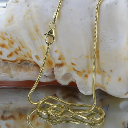 Goldkette Schlangenkette Länge 55cm - Breite 1,4mm - 333-8 Karat Gold