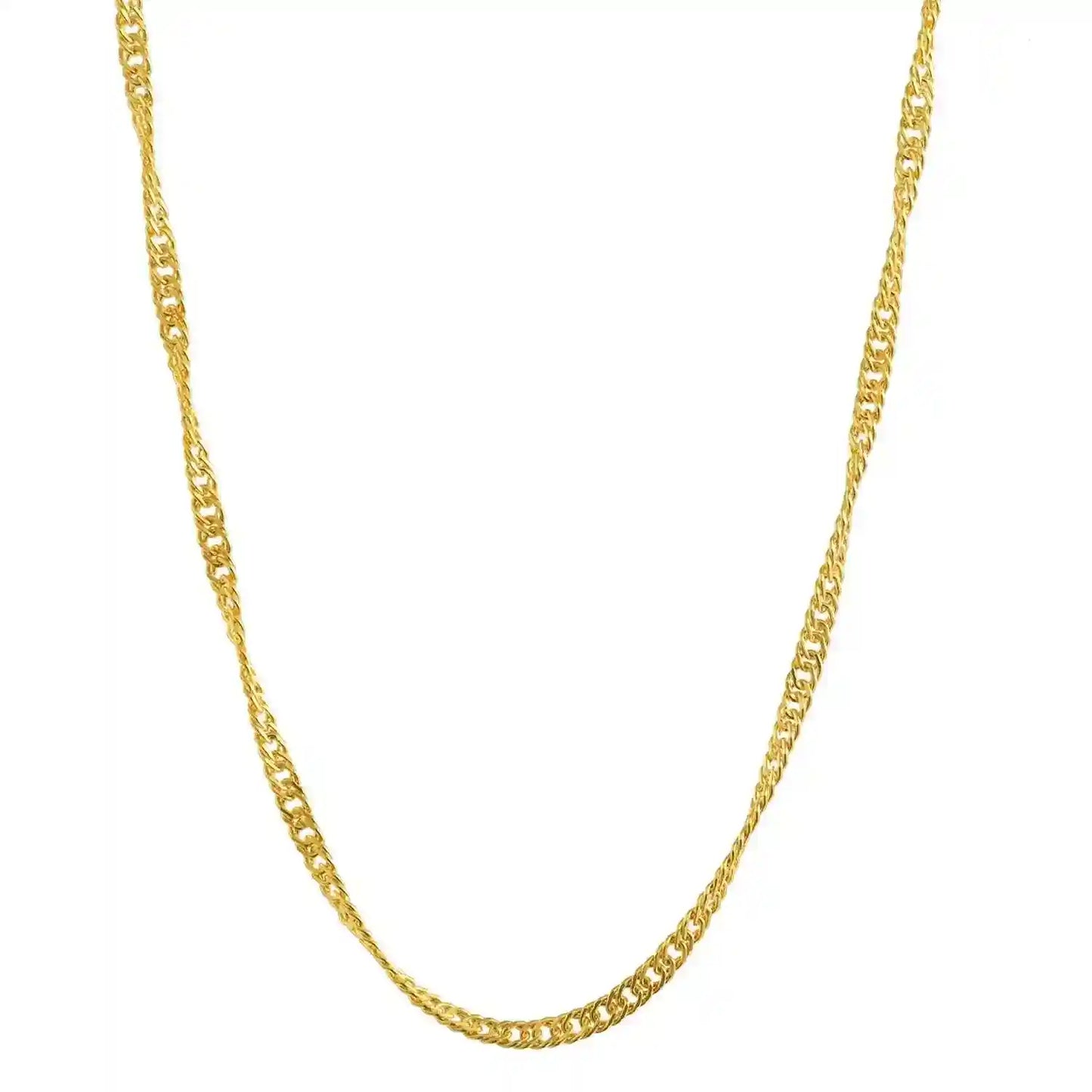 Goldkette Singapurkette Breite 1,0mm - 585-14 Karat Gold