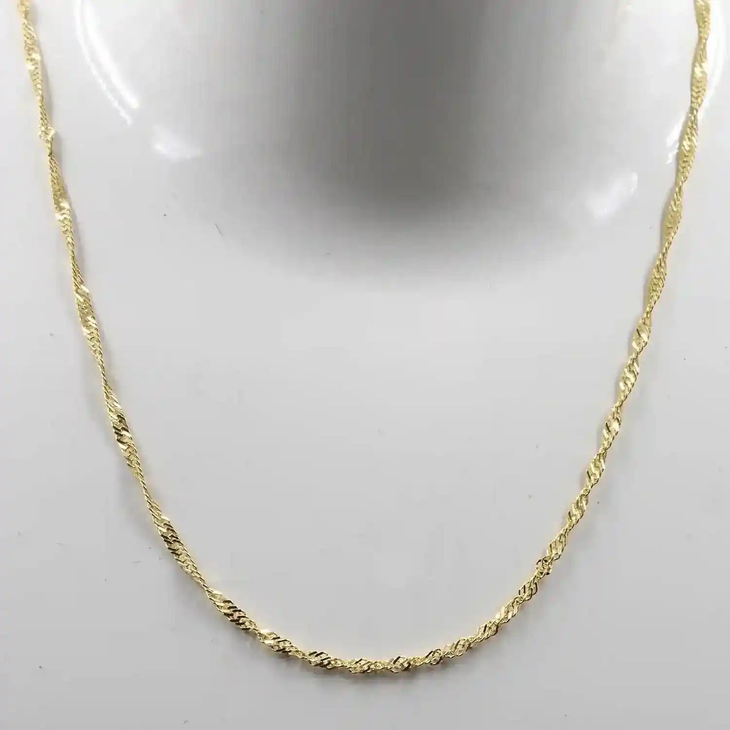 Goldkette Singapurkette Breite 1,8mm - 585-14 Karat Gold