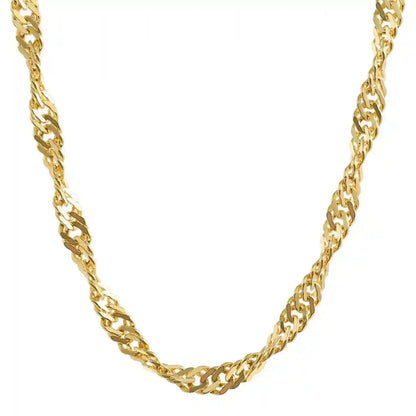 Goldkette Singapurkette Breite 2,2mm - 333-8 Karat Gold