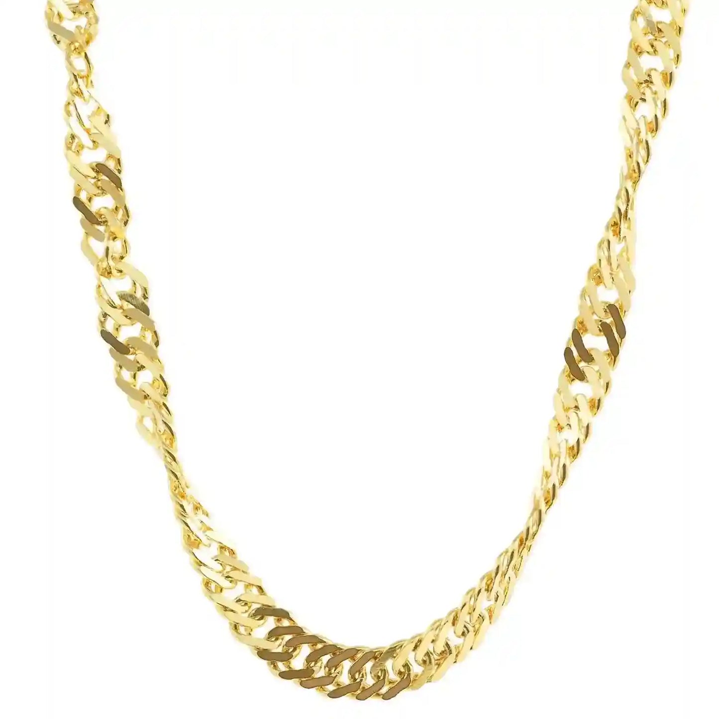 Goldkette Singapurkette Breite 2,2mm - 585-14 Karat Gold