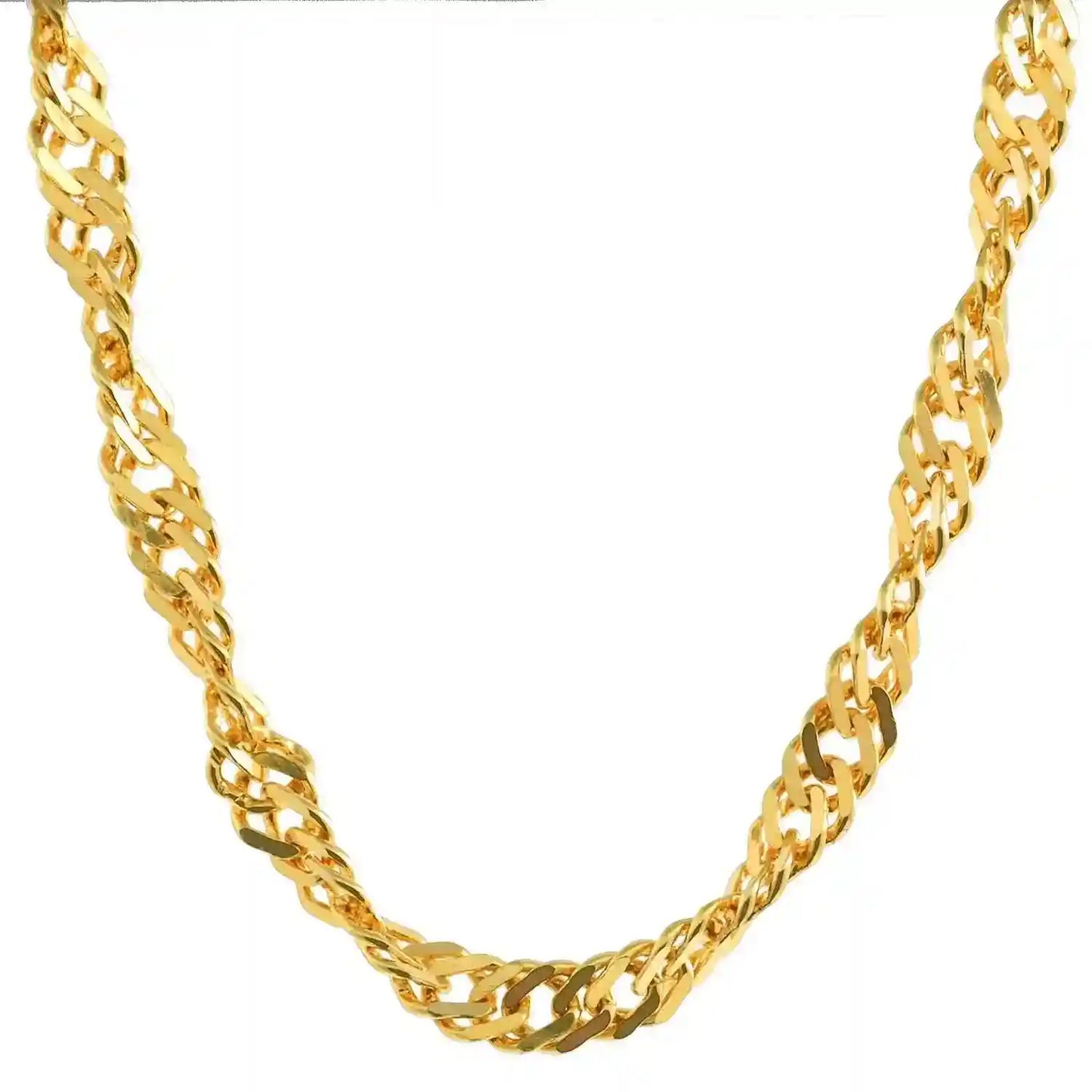 Goldkette Singapurkette Breite 2,4mm - 585-14 Karat Gold