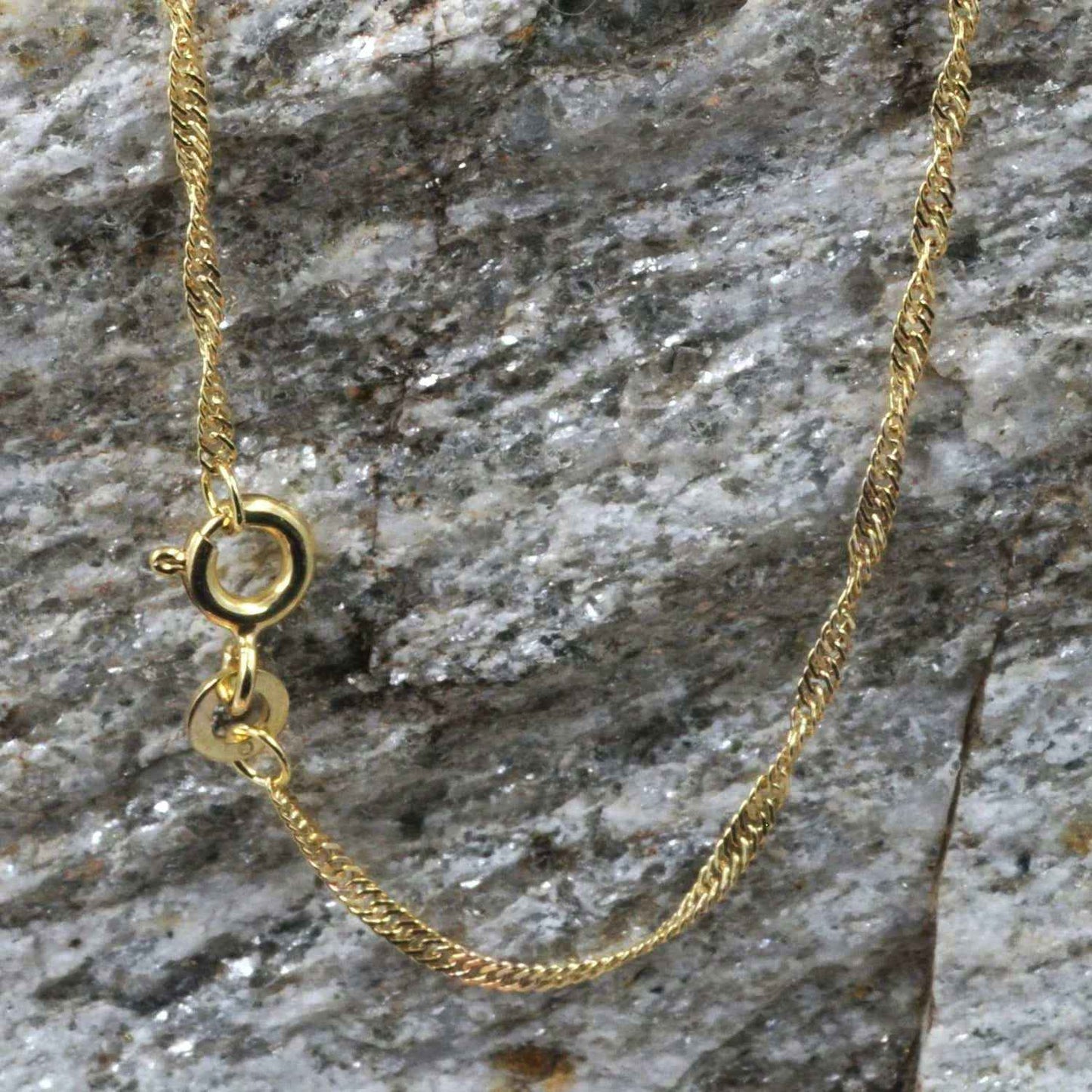 Goldkette Singapurkette Halskette Breite 1,6 mm 333-8 Karat  echt Gold